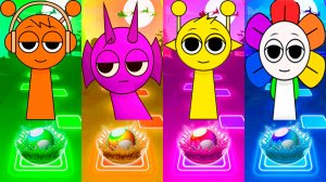 Coffin Dance Спрунки 128 уровень - Мультики про Спрунке | МУЛЬТФИЛЬМЫ SPRUNKI в Tiles Hop