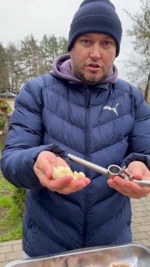 Свиные уши в казане на огне 🔥🔥🔥