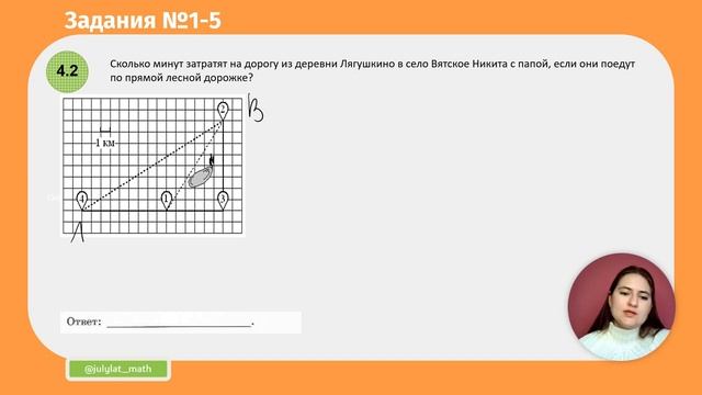 Задания №1-5 | ПЛАН СЕЛЬСКОЙ МЕСТНОСТИ