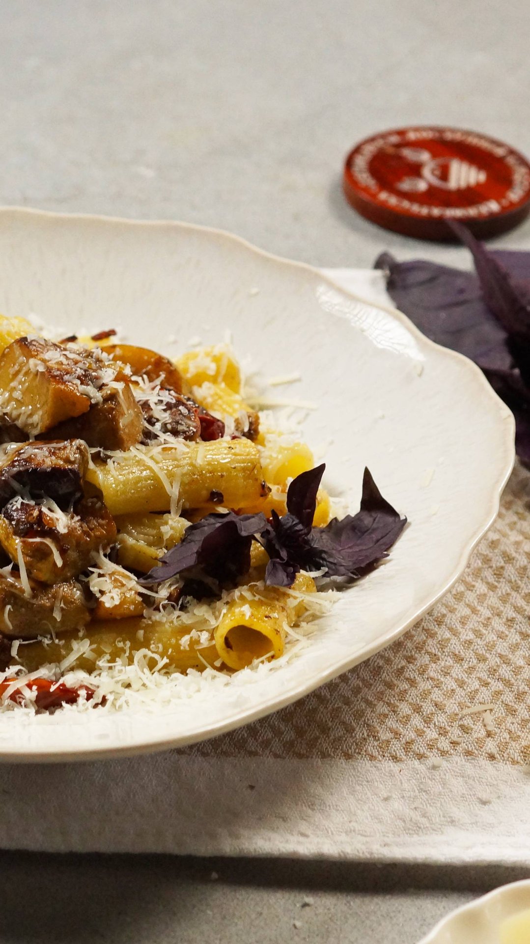 Паста с белыми грибами смотреть онлайн