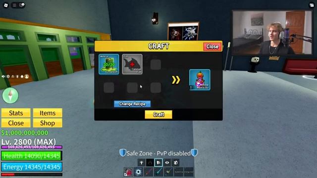 Полностью прошел ТИГРРРИНОЕ обновление в Blox Fruit