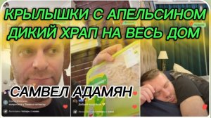 САМВЕЛ АДАМЯН, КРЫЛЫШКИ С АПЕЛЬСИНОМ, ДИКИЙ ХРАП НА ВЕСЬ ДОМ..
