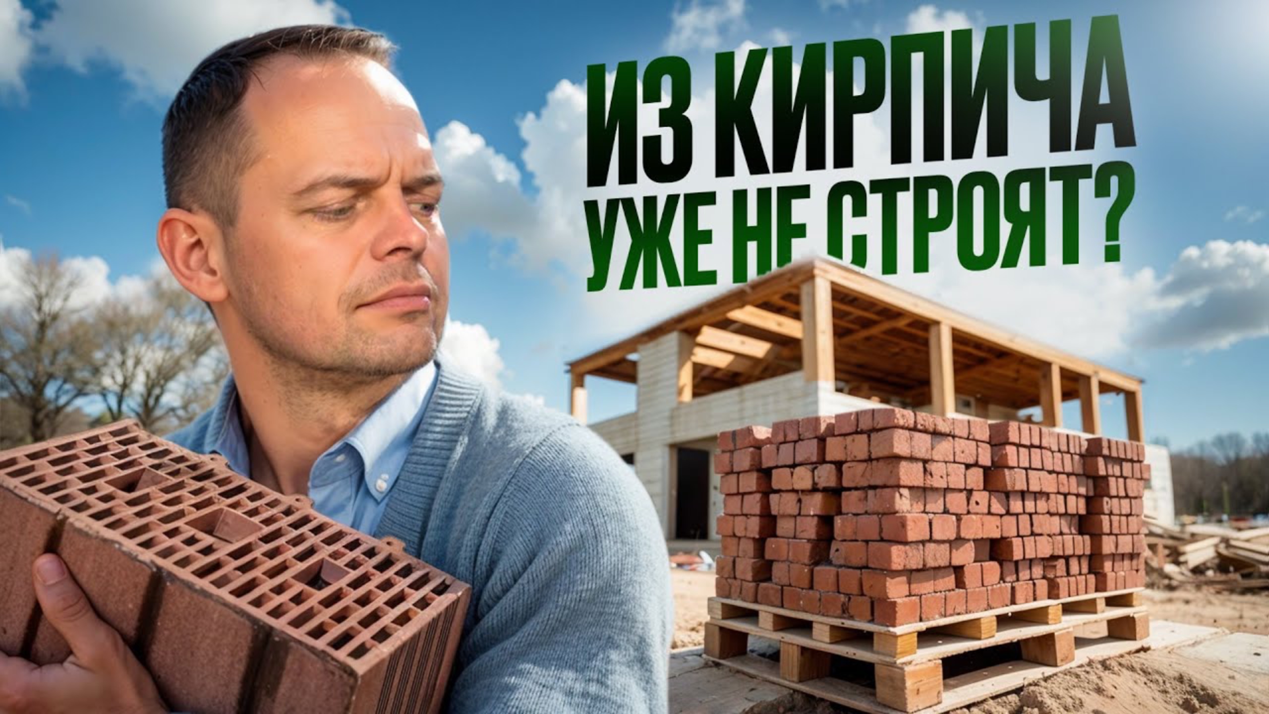 Кирпич vs Керамоблок: из чего НАДЁЖНЕЕ построить дом в 2025? Выбор материала для загородного дома смотреть онлайн