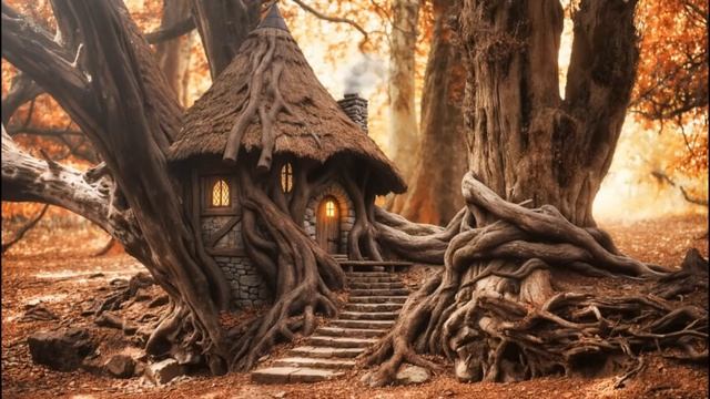 Чудный дом - Расслабляющая музыка ведьминого леса, фоновая музыка для отдыха