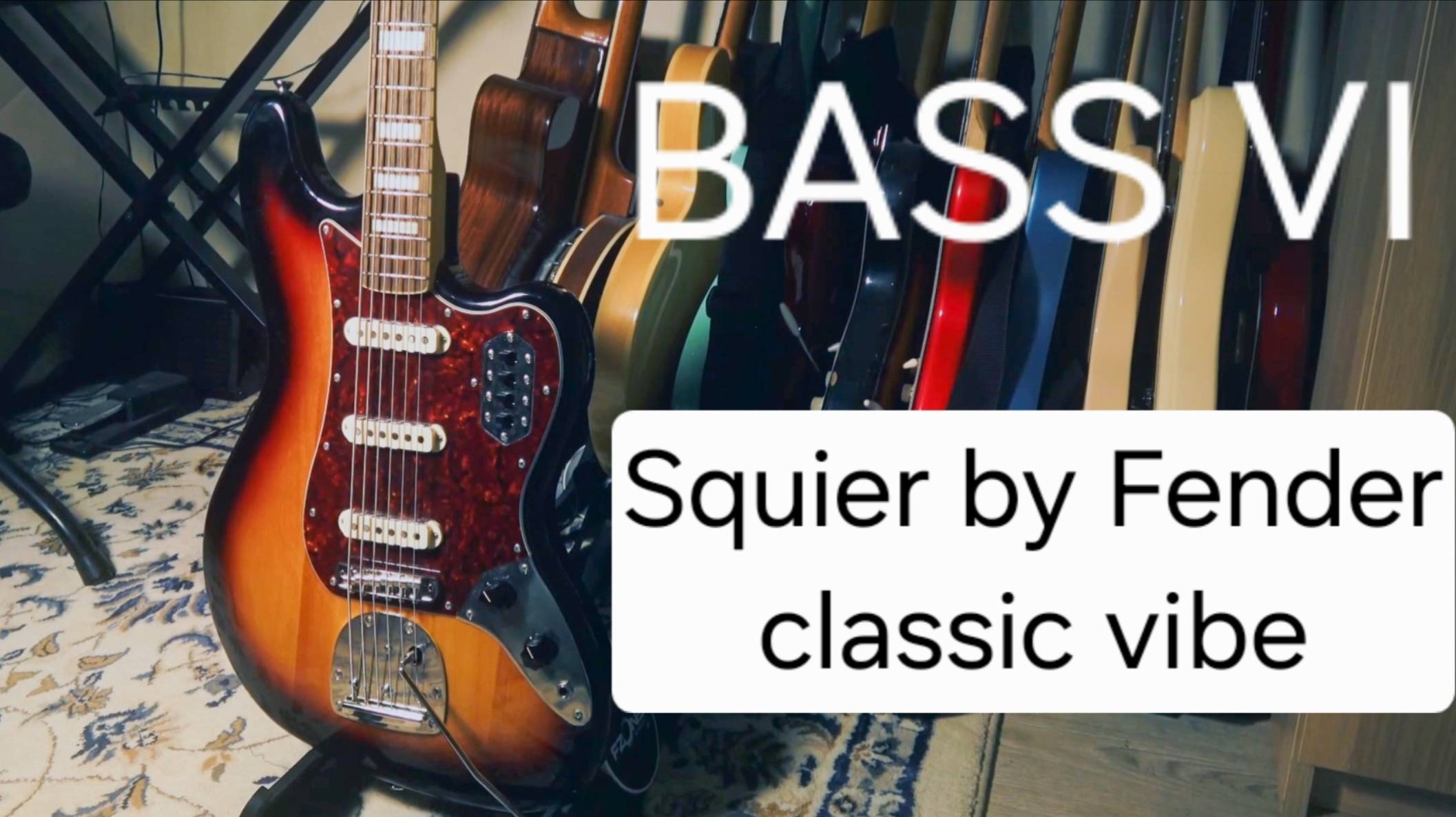 Fender Squier Classic Vibe Bass VI, The Beatles, The Cure, John Frusciante смотреть онлайн