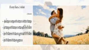 Я хочу быть с тобой. флейта
