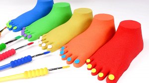 Кинетический песок. Лепим из песка. АСМР видео для детей. Развивающие мультики. Моторика. Поделки