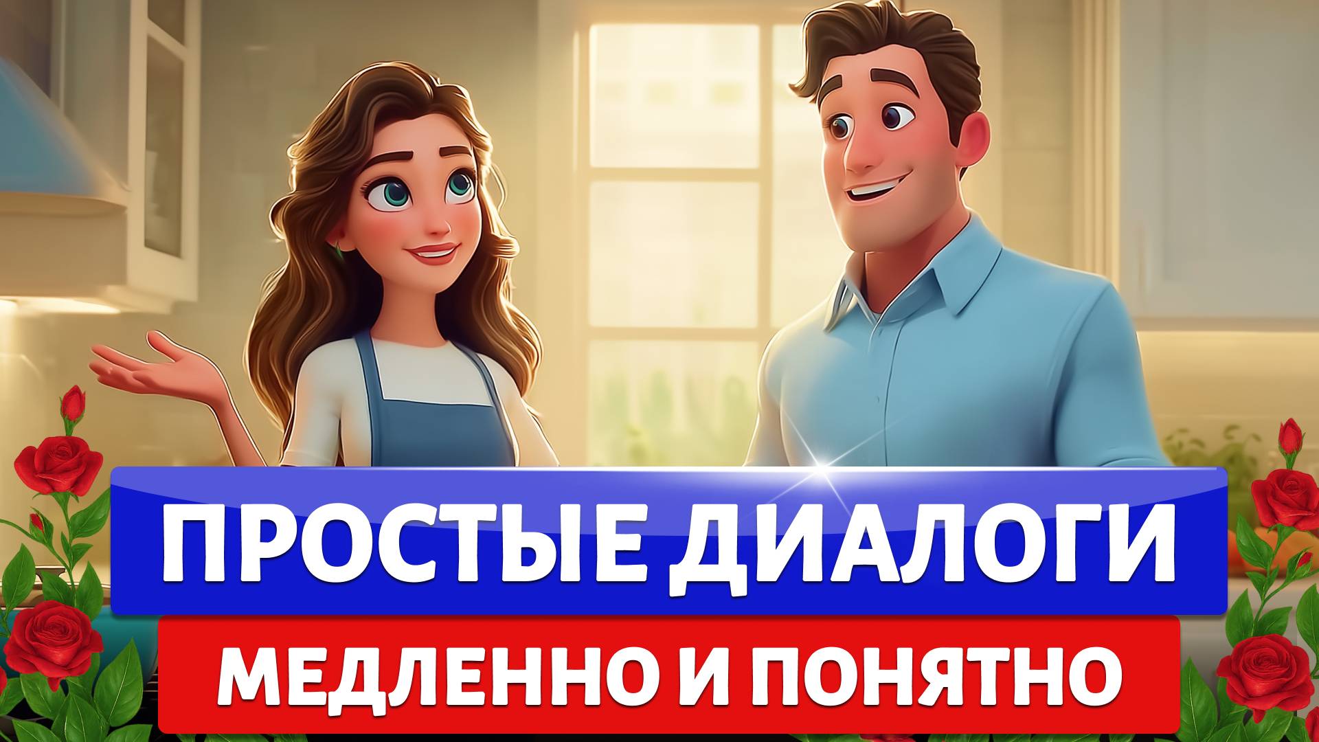 🔥 Начни понимать английский на слух! Простые ДИАЛОГИ на английском языке для начинающих смотреть онлайн