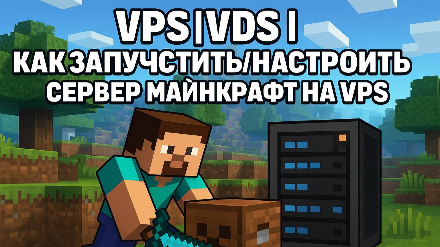 VPS|VDS | Как запустить/настроить сервер майнкрафт на VPS | How to install Minecraft on VPS\VDS смотреть онлайн