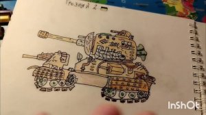 Мои нарисованные танки Геранд
