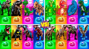 Динозавры МЕГАМИКС 217-220 уровни - Мультики про Динозавров | МУЛЬТФИЛЬМЫ ДИНОЗАВРЫ в Tiles Hop