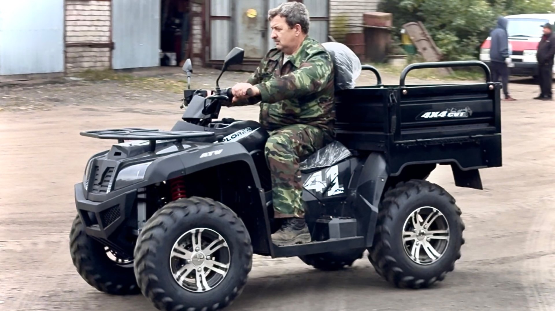 Обзор на ATV Farmer Explorer 800 куб/см X-Trail для металлоискателей, фермерства, охоты и рыбалки.