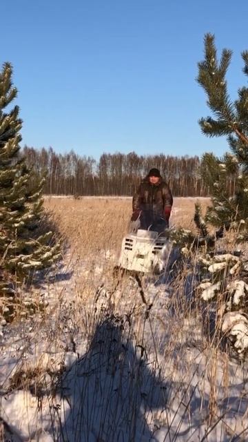 Буран топчет первый снег. смотреть онлайн