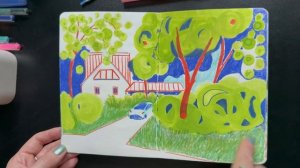 Московские рисунки из отпускных блокнотов