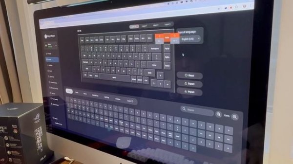 Обзор клавиатуры Keychron Q1 HE и анпакинг ASUS ROG Harpe Ace Extreme