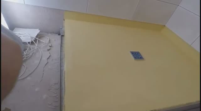 Как сделать гидроизоляцию душевого поддона. смотреть онлайн