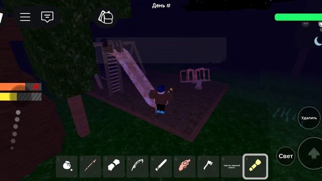 Играем в 99 ночей в лесу. Прожил 35 дней спас 3 детей!!! смотреть онлайн