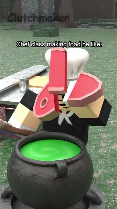 Chef class making food be like: 💀 смотреть онлайн