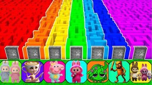 ПРЯТКИ В ОГРОМНЫХ ЛАБИРИНТАХ ЛАБУБУ И ВСЕ СПРУНКИ В МАЙНКРАФТ