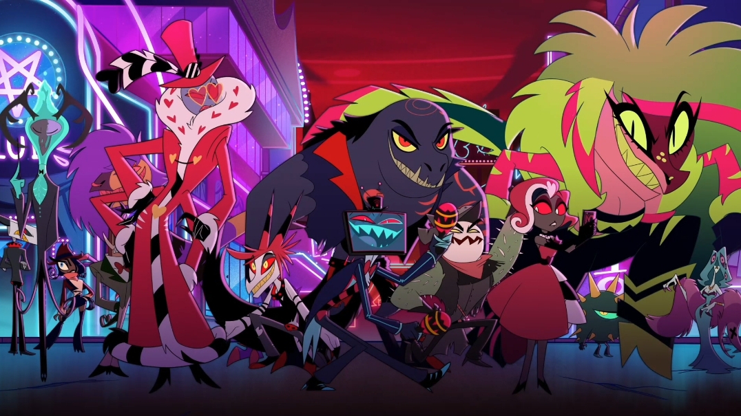 Песня Вокса и Оверлордов Отель Хазбин 5 Серия 2 Сезон смотреть онлайн