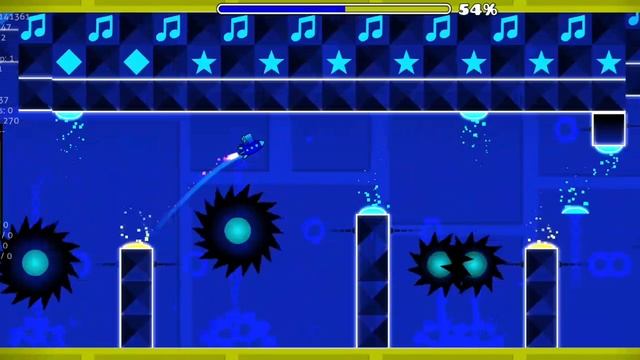 Geometry Dash Sawmill 100%