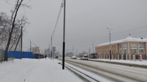 501. Хабаровск.  Памятник Партизанам - ТЦ Большая Медведица. 09.11.25.