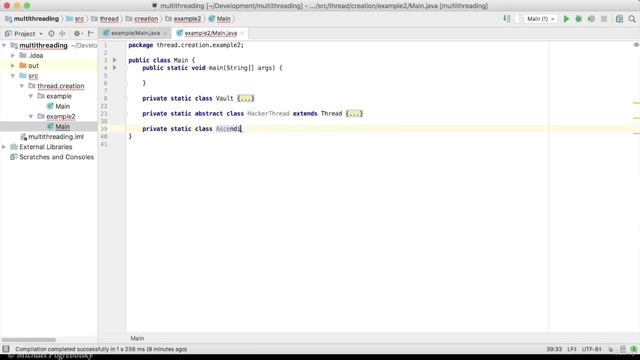 3. Threads Creation - Part 2. Thread Inheritance смотреть онлайн