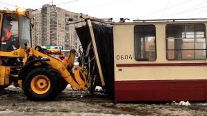 ДТП: Разрыв Трамвая ЛВС-97К N°0604 На Стрелке