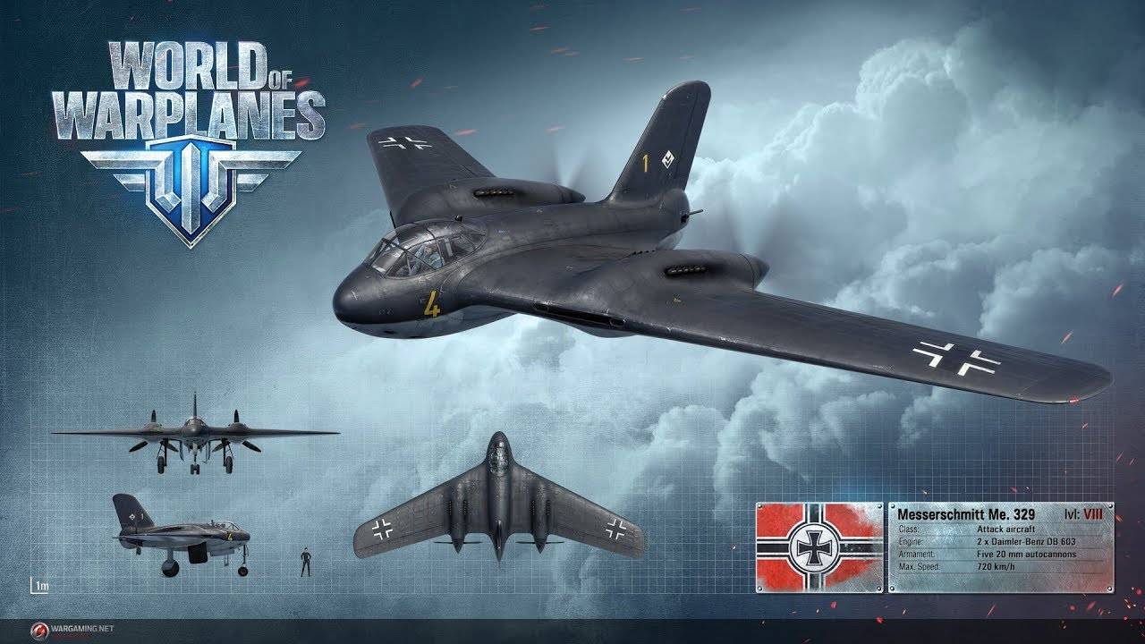 World of Warplanes: Me 329 Кошмарим народ-2 :) смотреть онлайн