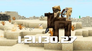 НОВАЯ БЕТА МАЙНКРАФТ ПЕ 1.21.130.27 | УЛУЧШИЛИ ФУНКЦИИ ДРОПА «СКАКУНЫ ХАОСА»