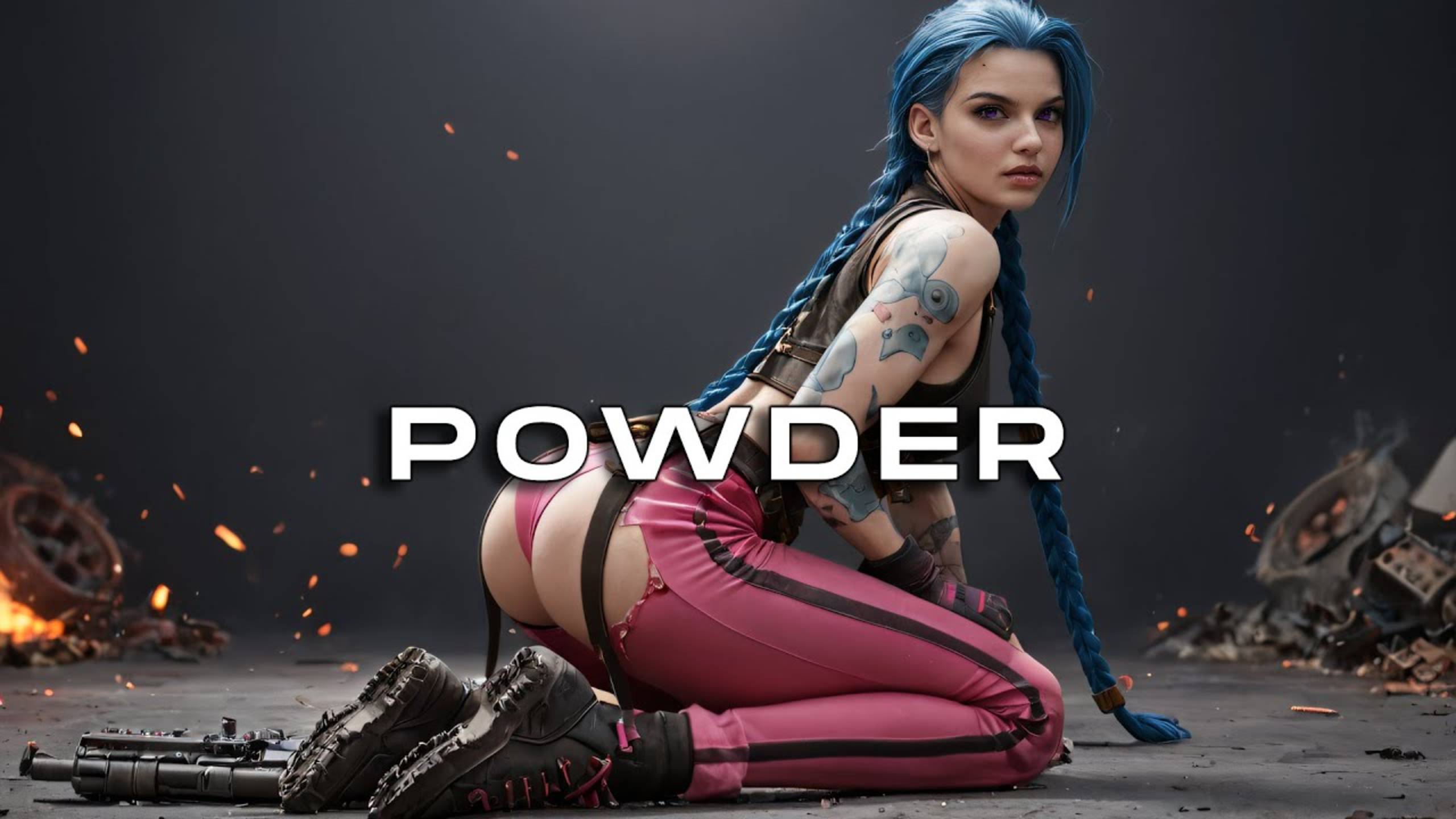 POWDER - Intense Drum & Bass / Industrial Bass House / Aggressive EBM / Epic Cyberpunk смотреть онлайн