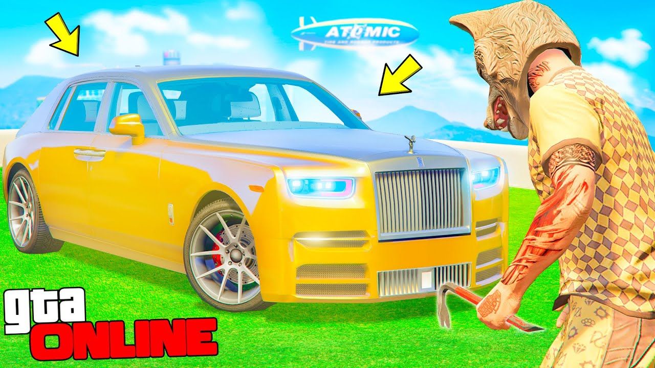 УКРАЛ НОВЫЙ ДОРОГОЙ РОЛЛС РОЙС ! УГНАЛ ЗОЛОТУЮ ТАЧКУ ! - БИТВА ВОРОВ В ГТА 5 ОНЛАЙН смотреть онлайн