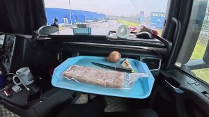 Работа водителем в ТК ТрансМагистраль. Рейс на Уфу и Новый кулинарный рецепт от жизь v кабине.