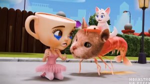 Балерина Капучино стала взрослее.