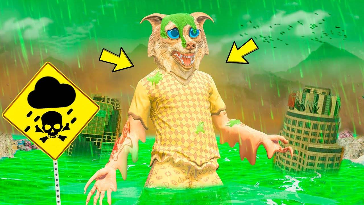 МЫ С ДРУГОМ ПЕРЕЖИЛИ КИСЛОТНЫЙ ДОЖДЬ ! КАК НАМ ПЕРЕЖИТЬ КОНЕЦ СВЕТА ? - ЧЕЛЛЕНДЖ В ГТА 5 ОНЛАЙН смотреть онлайн