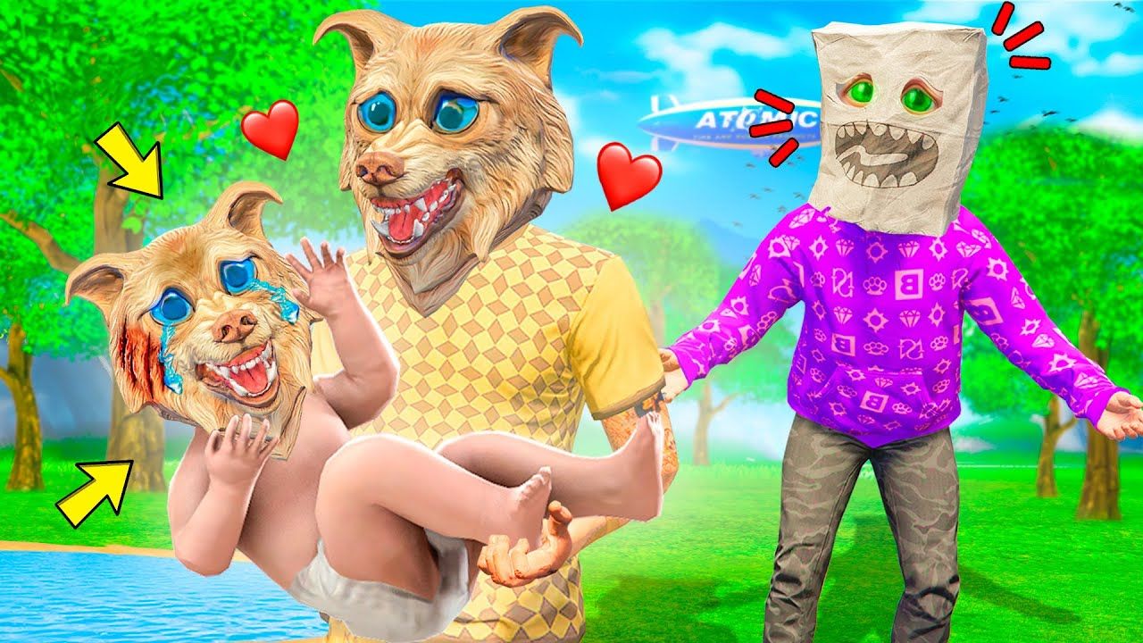 НАМ ПОДКИНУЛИ РЕБЁНКА В ГТА 5 ! СТАЛИ РОДИТЕЛЯМИ НА 24 ЧАСА ! - ЧЕЛЛЕНДЖИ В GTA 5 смотреть онлайн