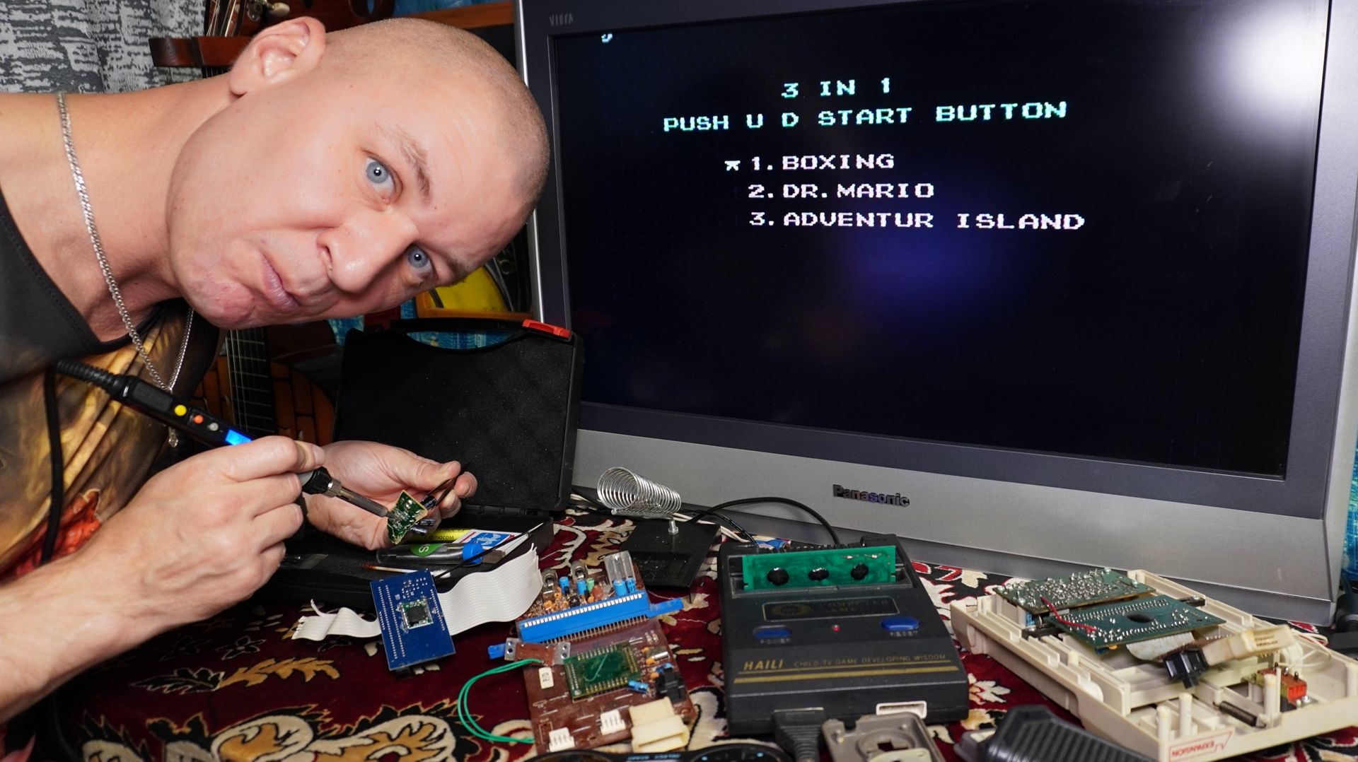 Денди из ГОВНА и ПАЛОК – как я собрал приставку DENDY из МУСОРА смотреть онлайн