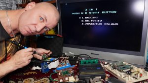 Денди из ГОВНА и ПАЛОК – как я собрал приставку DENDY из МУСОРА