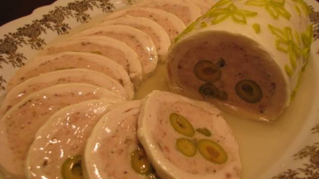 Галантин из курицы