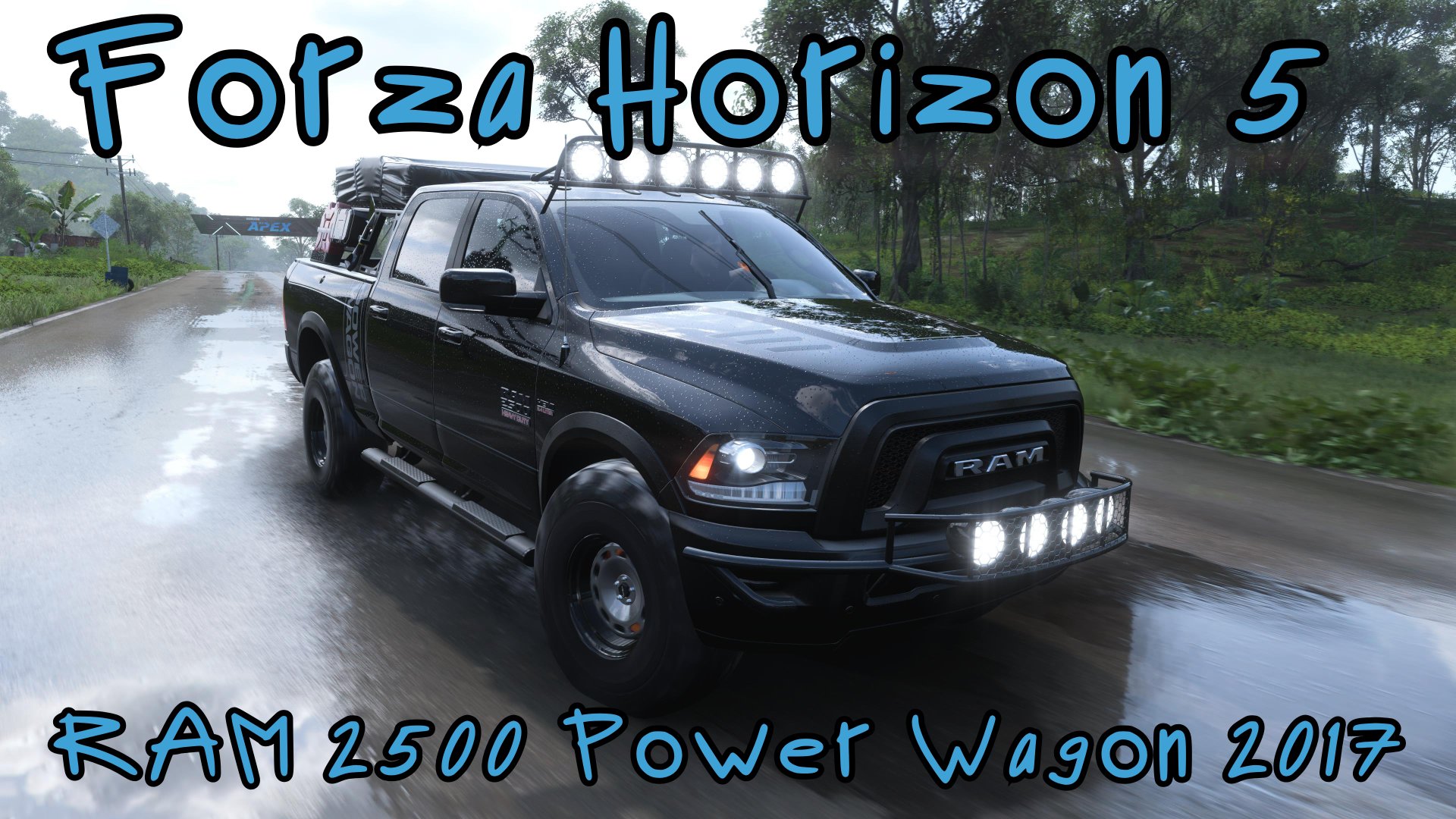 Ram 2500 Power Wagon 2017 — тяжёлая артиллерия среди внедорожников в мире Forza Horizon 5 🌍⚡️ смотреть онлайн