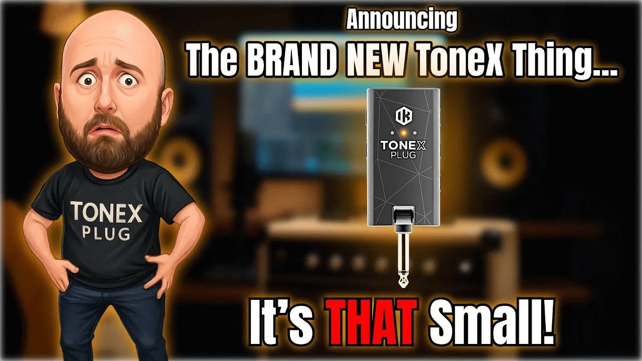 Jason Sadites: Introducing: TONEX PLUG! ｜ IK Sent Me The NEW ToneX Thing… AND I Already Lost It