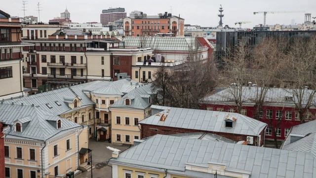 Вид Москвы с Замоскворецкой свечи смотреть онлайн