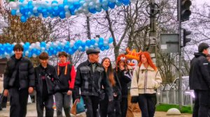 МАРИУПОЛЬ Уже столько Людей на левом берегу Как праздник🏢Восстановление Жизнь Сегодня