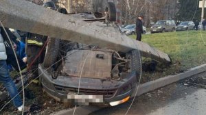 ДТП в Нижнекамске "Испугался"