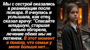 Жизненные Истории/После пожара я и сестра оказались в реанимации