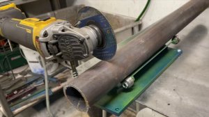 Приспособление для резки труб при помощи УШМ