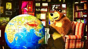 Пазл 🧩 Маша и Медведь 🐻 Видео для детей ❤️