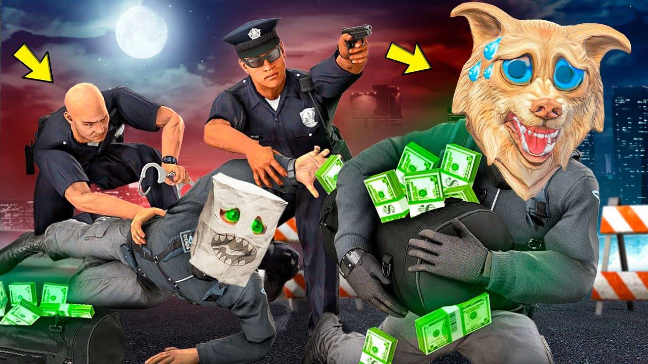 ЭКСТРЕМАЛЬНОЕ ОГРАБЛЕНИЕ БАНКА МИЛЛИОНЕРА ! ПОСЛЕДНЕЕ ОГРАБЛЕНИЕ В ГТА 5 ! - ЧЕЛЛЕНДЖИ В GTA 5 смотреть онлайн