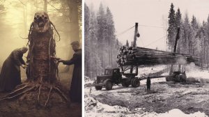 Вахтовики в тайге повстречали монстра