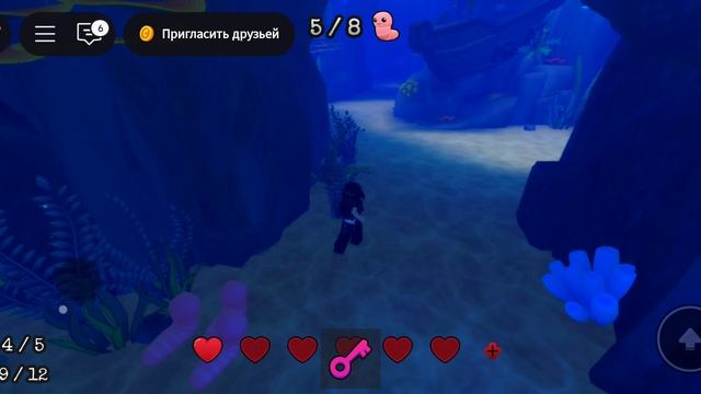 морской побег - где икать все червячков в Роблокс